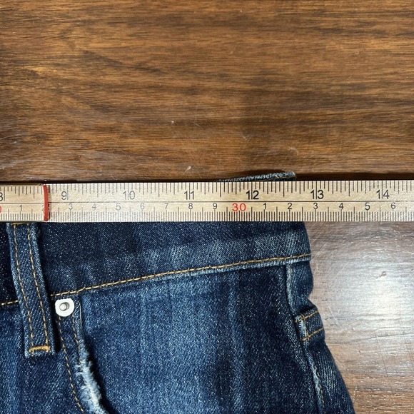 Derek Lam Denim Shorts‎ Women 24 Blue Jean Drew Cut Off Medium Wash - Picture 8 of 11